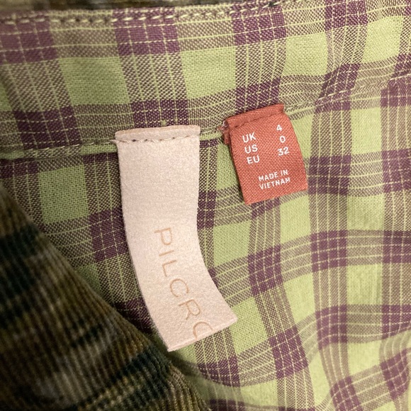 Dark green fitted shirt dress - Picture 8 of 8